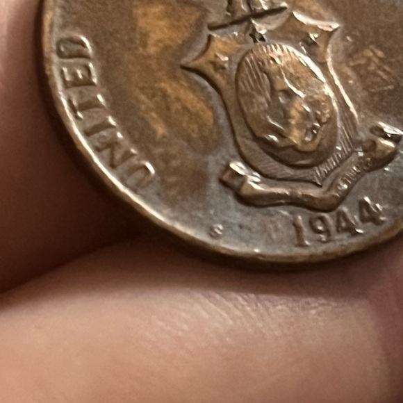 1944-S rare Philippines 1 centavo coin - Picture 10 of 10